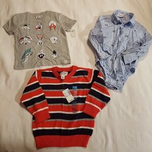 Boys bundle of 18-24 months boys tops